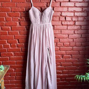 Vintage Mauve Azazie Bridesmaid Dress